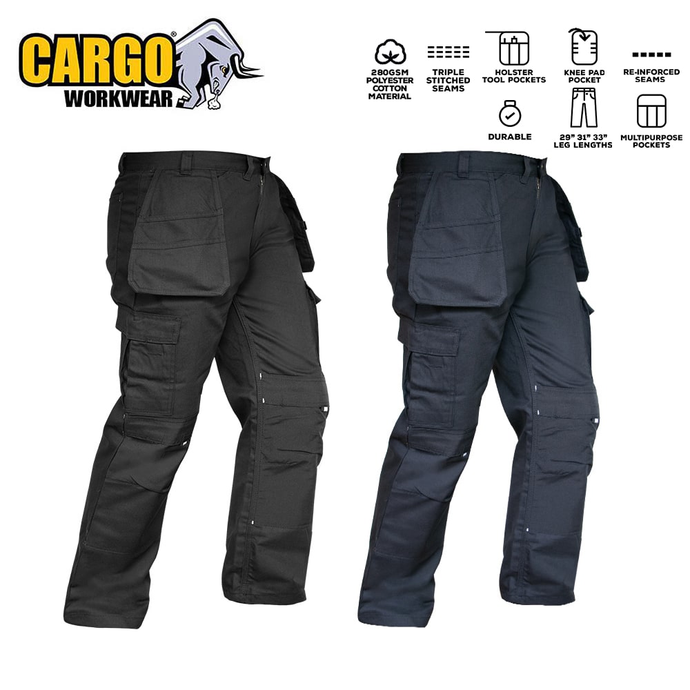 Cargo Titan Polycotton Work Trousers WorkWear Experts
